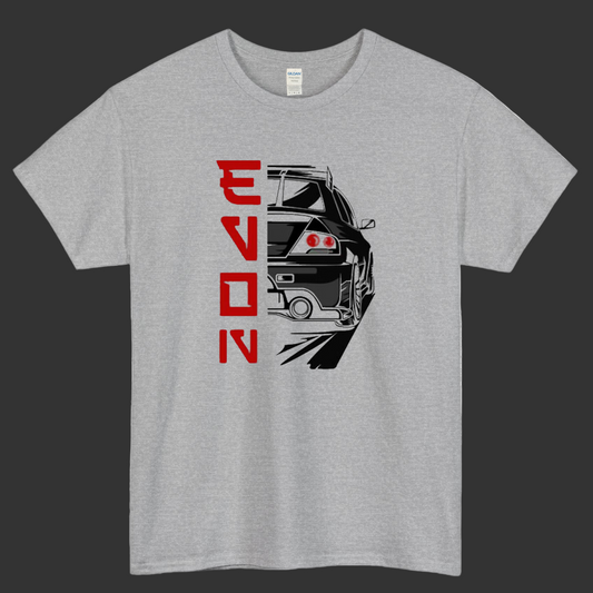 Mitsubishi lancer evolution LOGO SHORT SLEEVE T SHIRT SIZE S-3XL - P