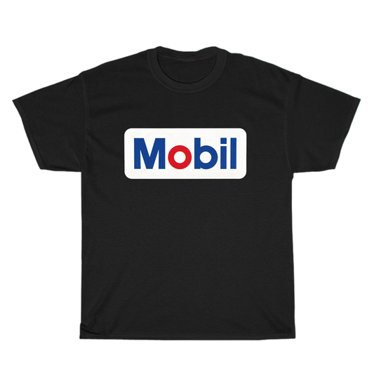 Mobil Oil Company Logo Men's Unisex T Shirt Size S to 3XL