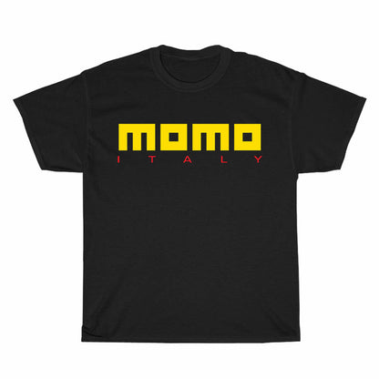 Momo Wheel Logo Men's Unisex T Shirt Size S to 3XL