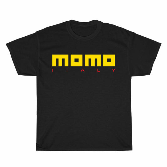 Momo Wheel Logo Men's Unisex T Shirt Size S to 3XL