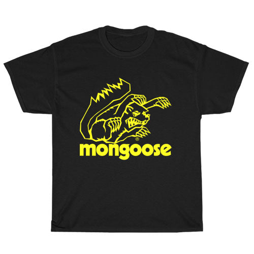 Mongoose Bicycles Logo Unisex Men's T Shirt Size S to 3XL