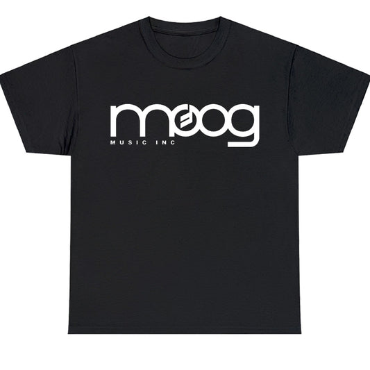 Moog Music Inc Classic Synthesizer Audio Logo Men's Unisex T Shirt Size S to 3XL