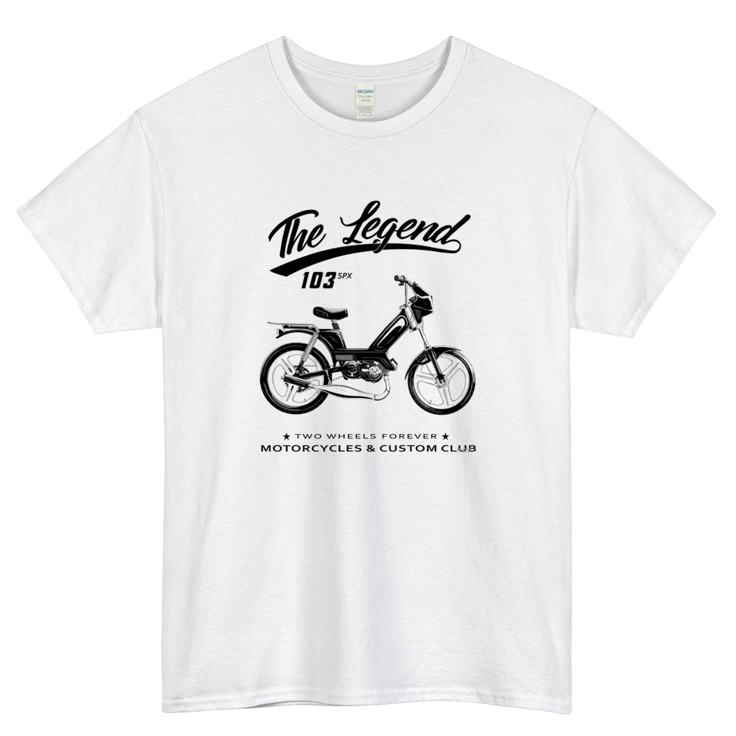 Moped 103 SPX Logo Mens Unisex Short Sleeve T-Shirt Size S-3XL - P