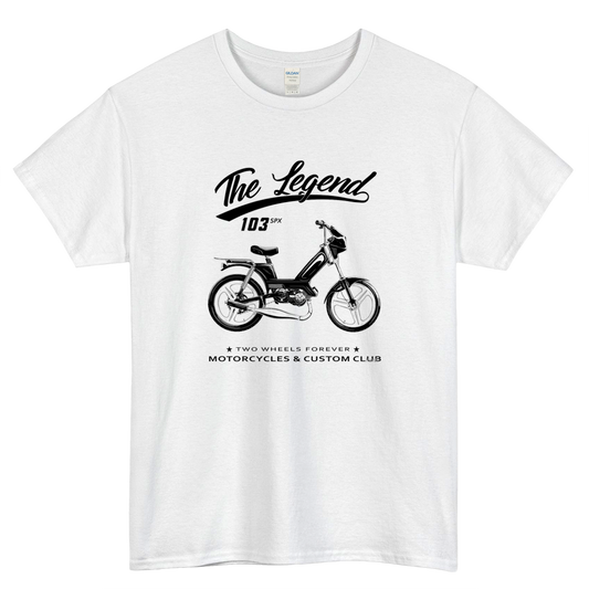 Moped 103 SPX Logo Mens Unisex Short Sleeve T-Shirt Size S-3XL - P