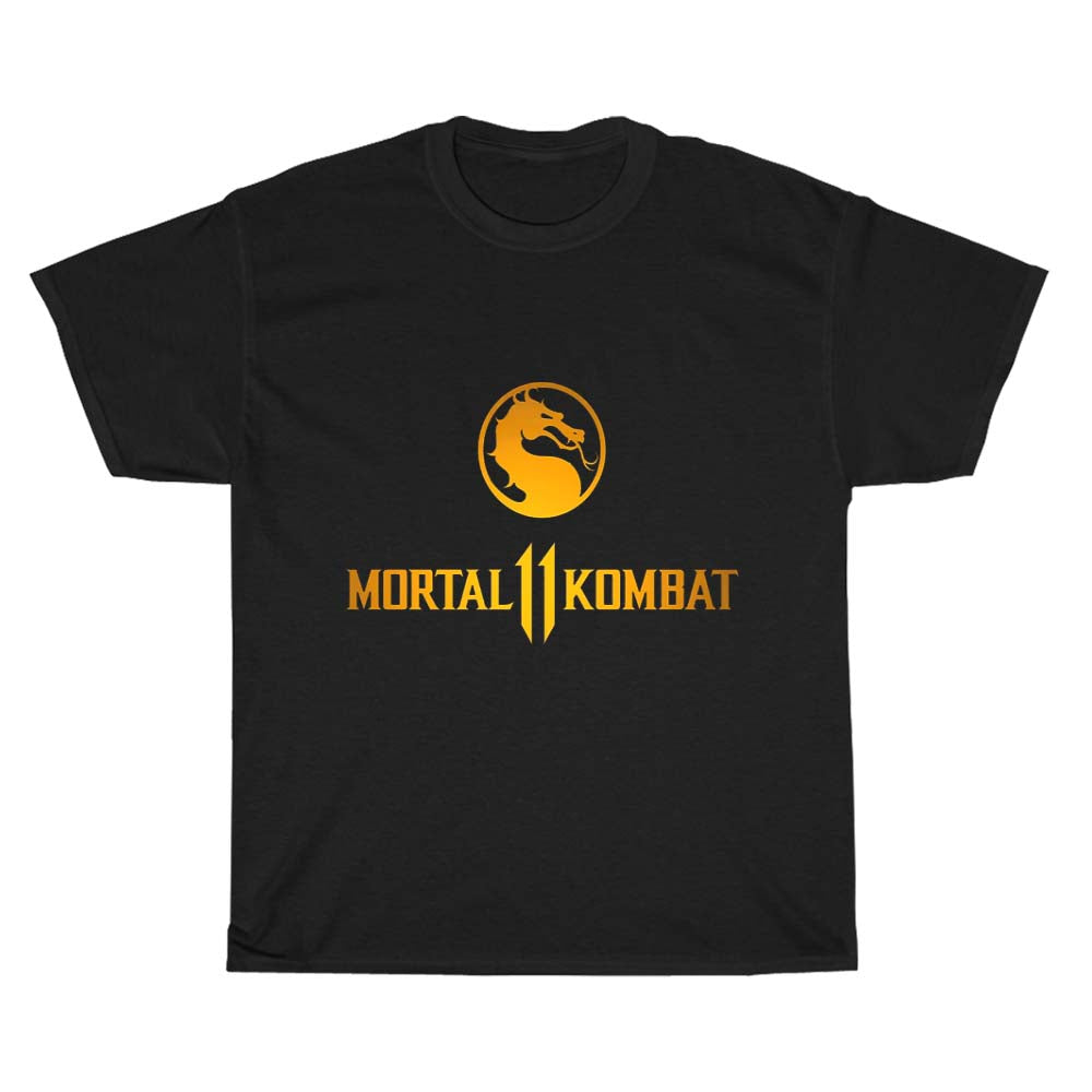 Mortal 11 Kombat Logo Men's Unisex T Shirt Size S to 3XL