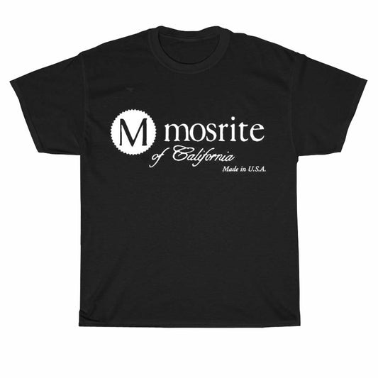 Mosrite Of California Vintage Guitars Logo Men's Unisex T Shirt Size S to 3XL
