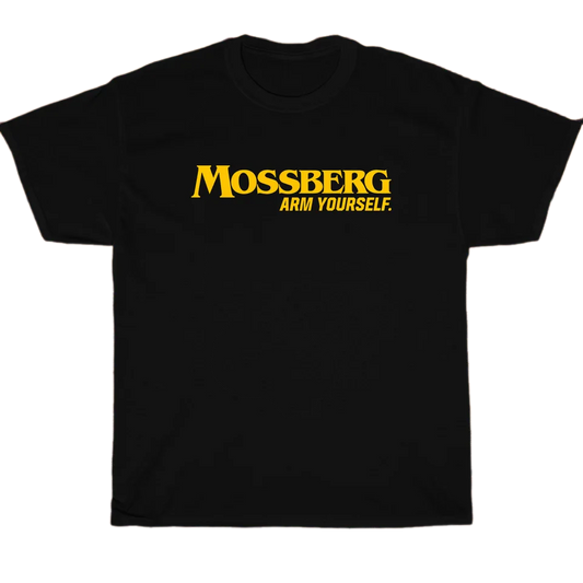 Mossberg Arm Yourself Logo Men's Unisex T Shirt Size S to 3XL