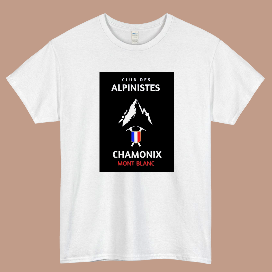 Mountaineering Chamonix Logo Mens Unisex Short Sleeve T-Shirt Size S-3XL - P
