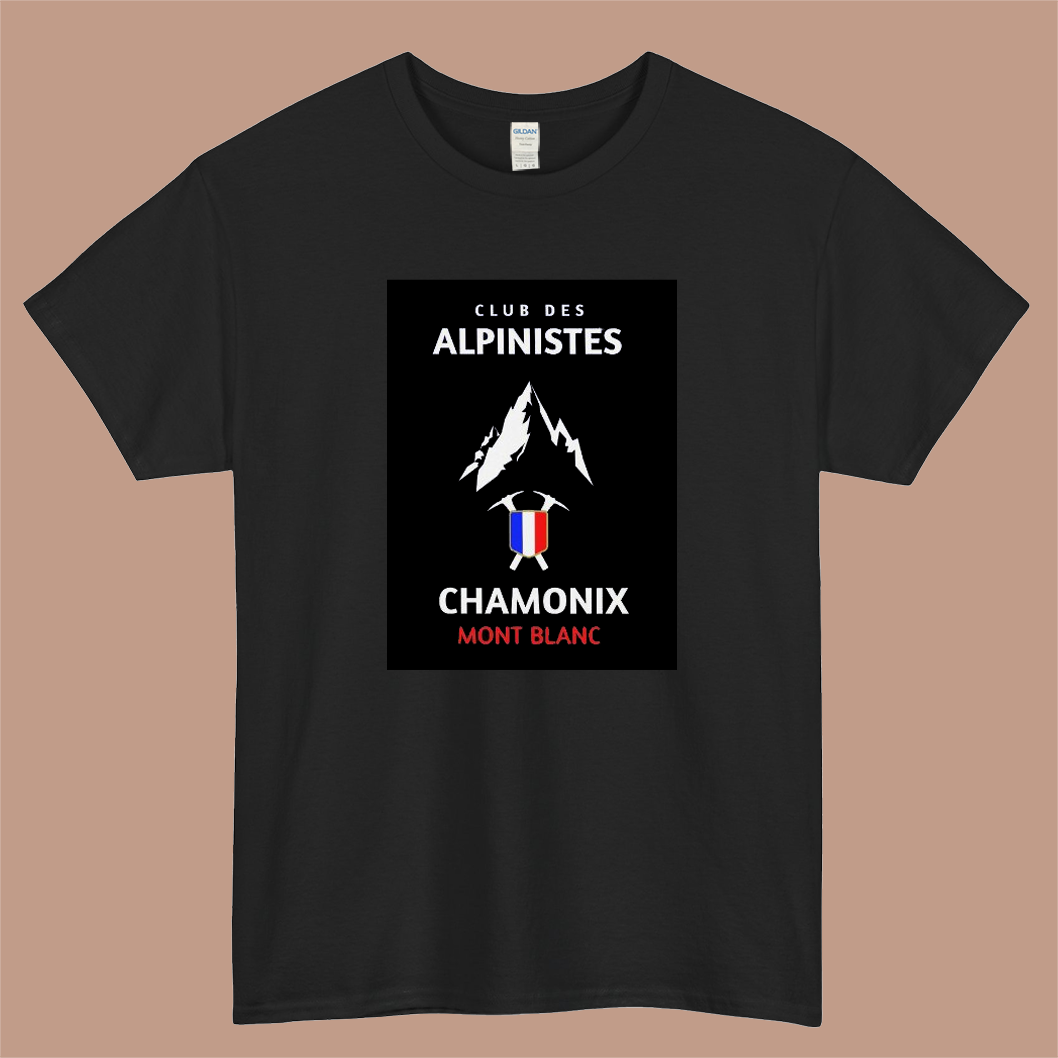 Mountaineering Chamonix Logo Mens Unisex Short Sleeve T-Shirt Size S-3XL - P