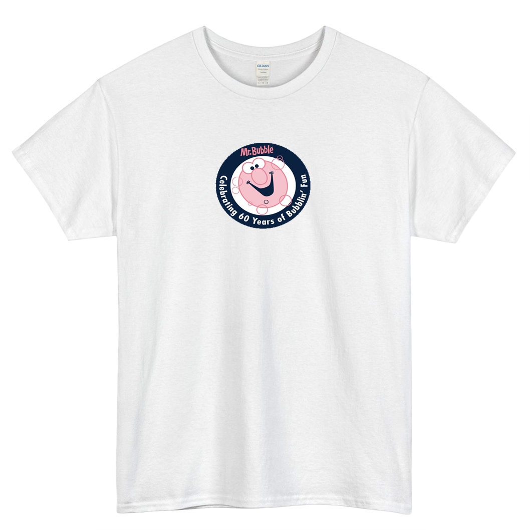 Mr Bubble Makes Bath Time LOGO SHORT SLEEVE T SHIRT -P