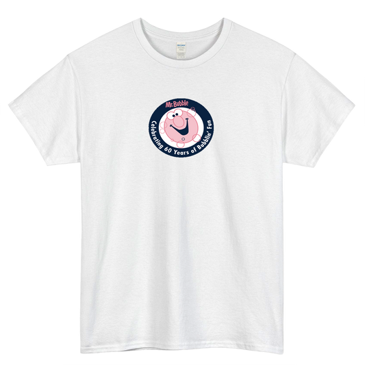 Mr Bubble Makes Bath Time LOGO SHORT SLEEVE T SHIRT -P