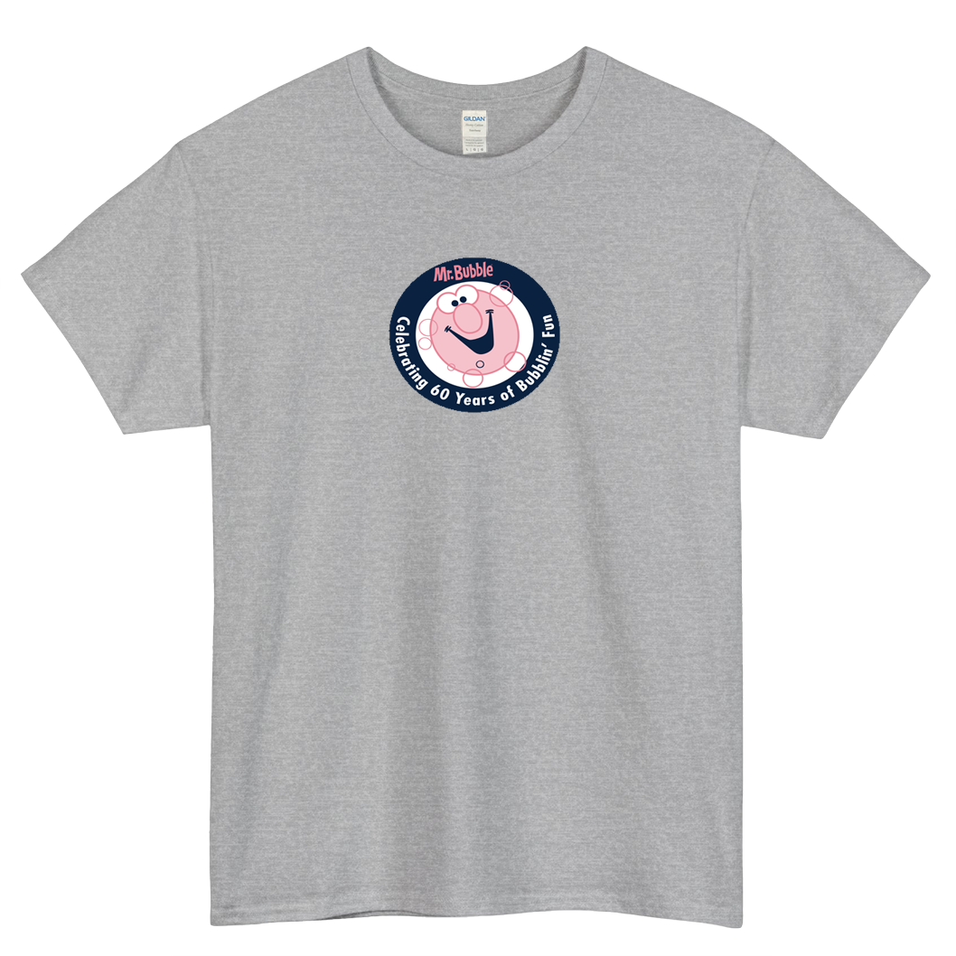 Mr Bubble Makes Bath Time LOGO SHORT SLEEVE T SHIRT -P