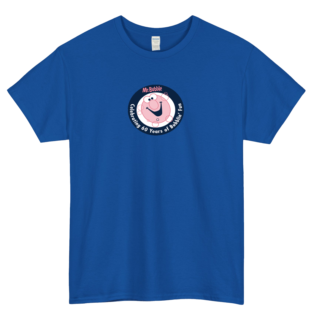 Mr Bubble Makes Bath Time LOGO SHORT SLEEVE T SHIRT -P