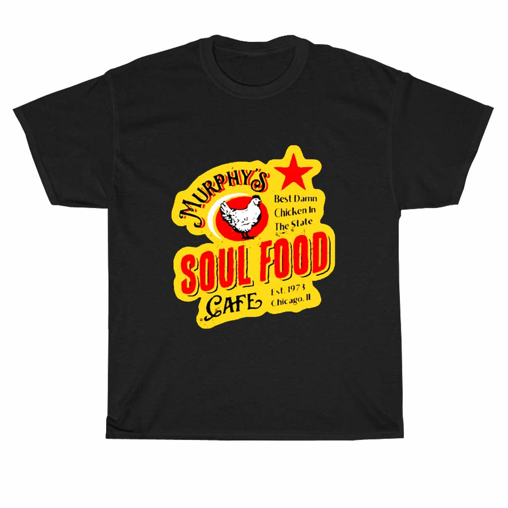 Murphy's Soul Food Cafe The Blues Brother logo Men's Unisex T Shirt Size S to 3XL