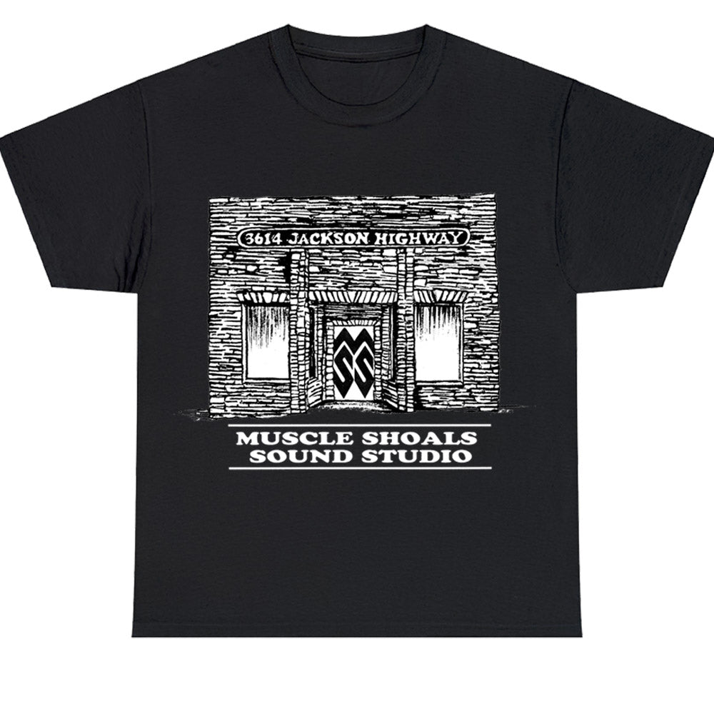Muscle Shoals Recording Studio Logo Men's Unisex T Shirt Size S to 3XL