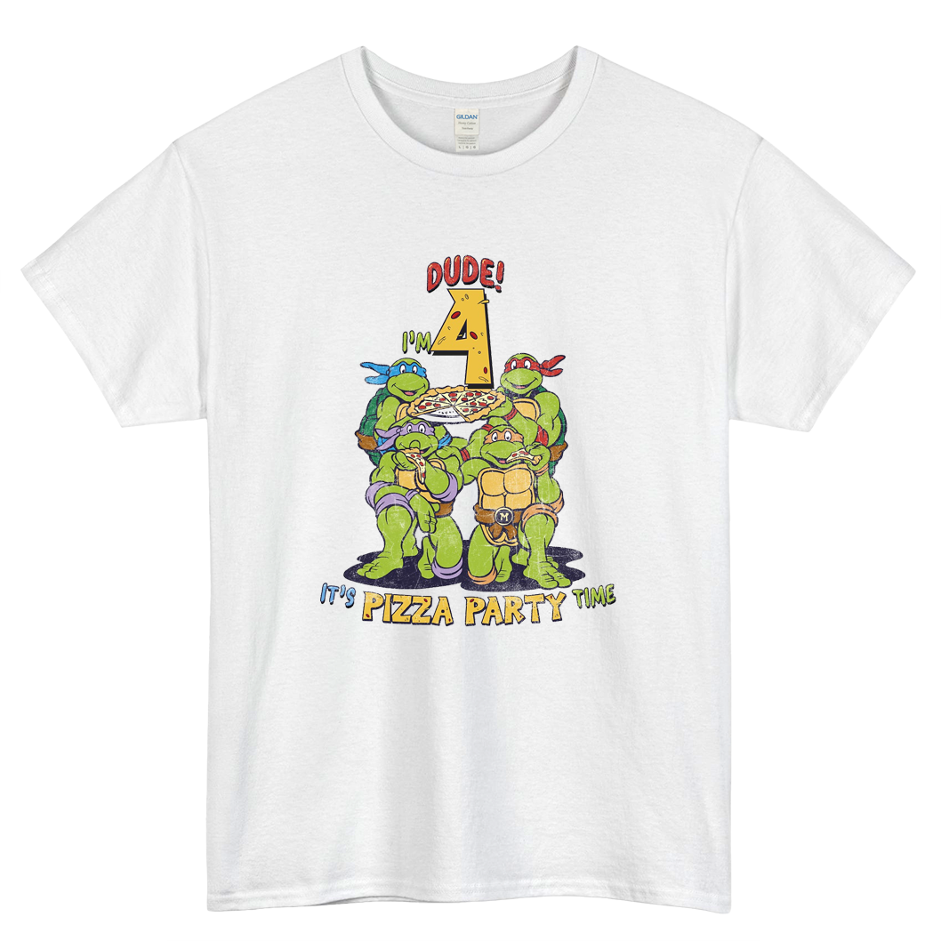 Mutant Ninja Turtles 40th Birthday Logo Mens Unisex Short Sleeve T-Shirt Size S-3XL - P