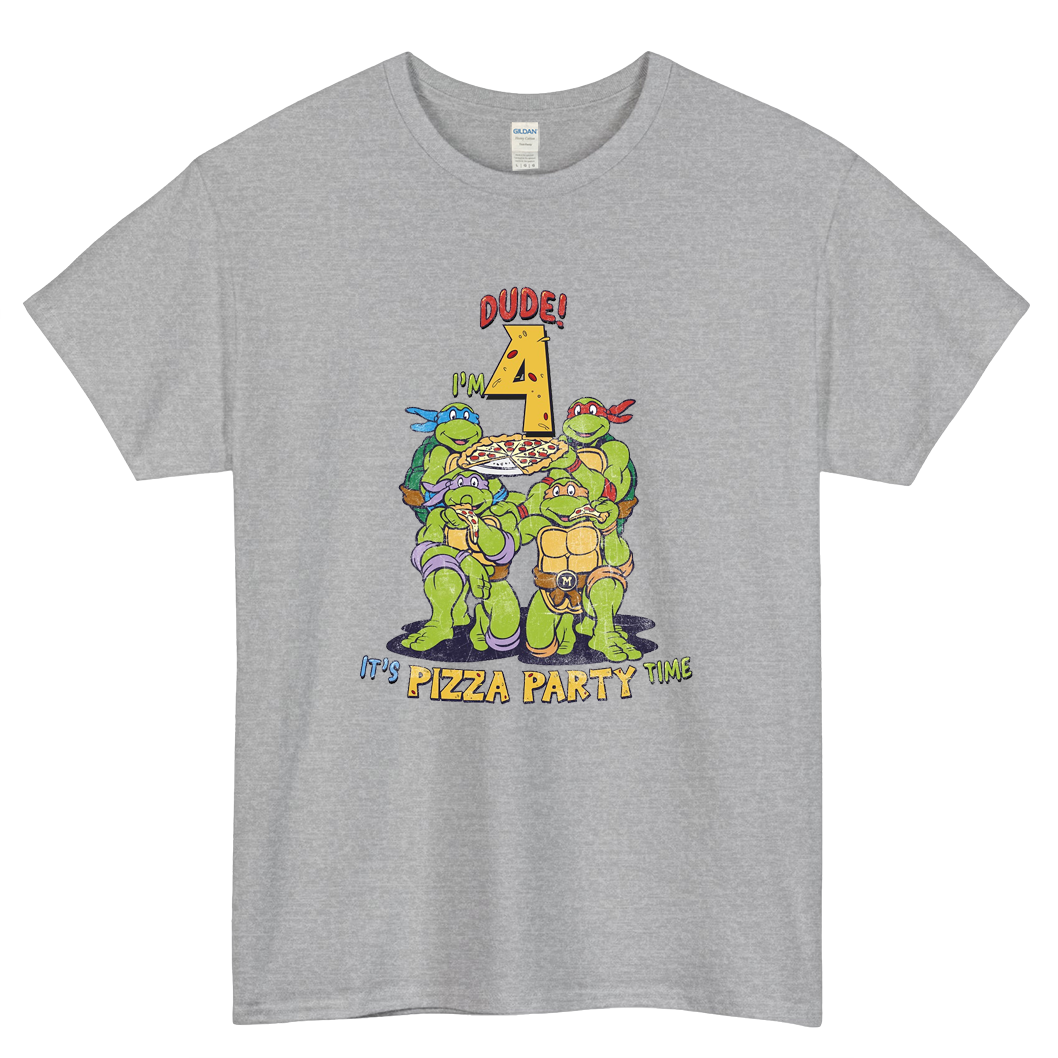 Mutant Ninja Turtles 40th Birthday Logo Mens Unisex Short Sleeve T-Shirt Size S-3XL - P