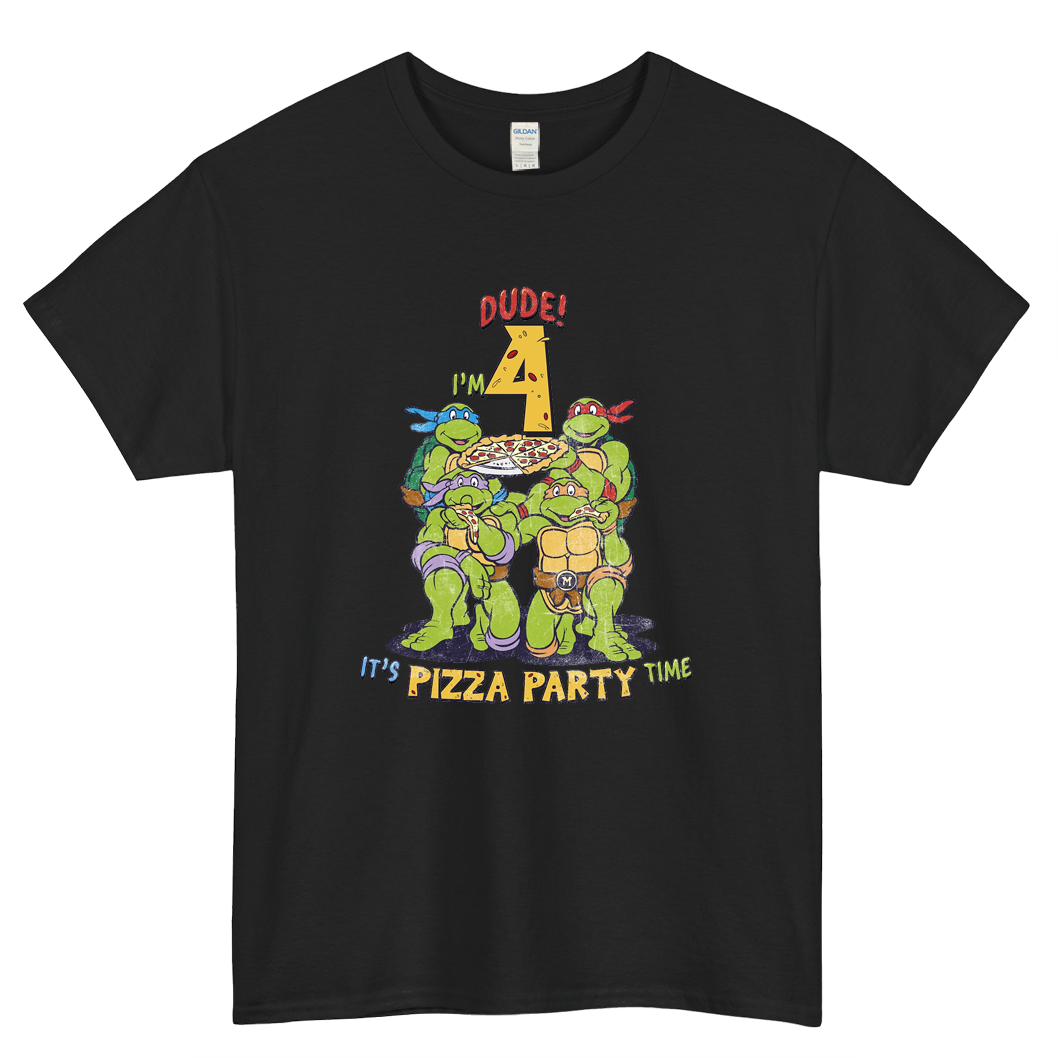 Mutant Ninja Turtles 40th Birthday Logo Mens Unisex Short Sleeve T-Shirt Size S-3XL - P