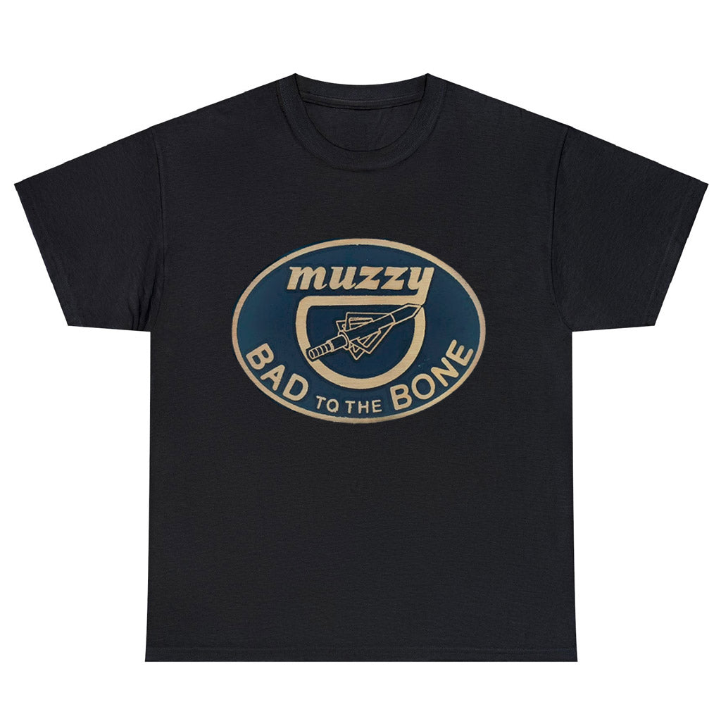 Muzzy Achery Bow Logo Men's Unisex T Shirt Size S to 3XL