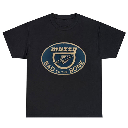Muzzy Achery Bow Logo Men's Unisex T Shirt Size S to 3XL