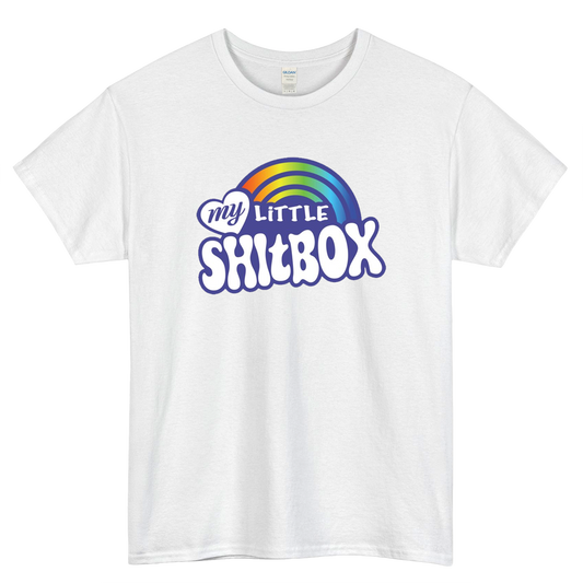 My Little Shitbox Logo Mens Unisex Short Sleeve T-Shirt Size S-3XL - P