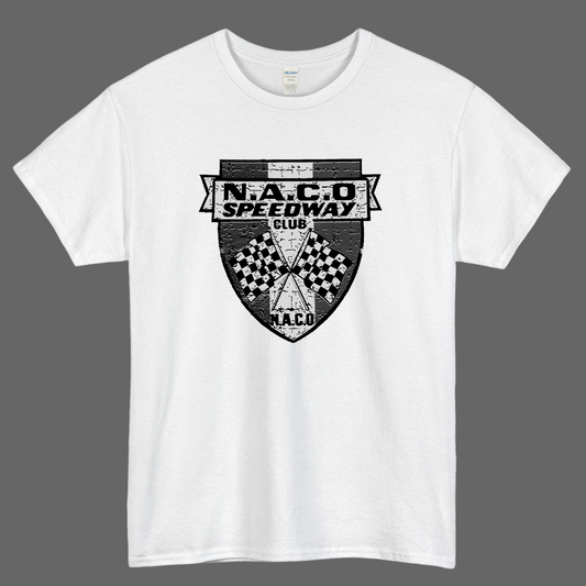 N-A-C-O Speedway logo short slevee t shirt SIZE S-3XL -P