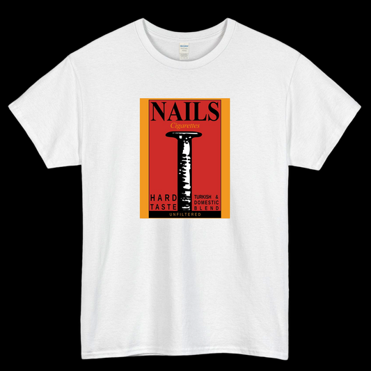 NAILS Cigarettes Unfiltered Logo Mens Unisex Short Sleeve T-Shirt Size S-3XL - P