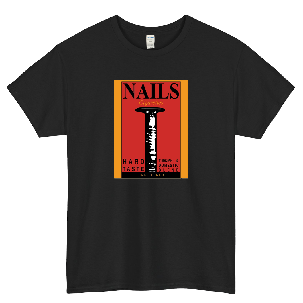 NAILS Cigarettes Unfiltered Logo Mens Unisex Short Sleeve T-Shirt Size S-3XL - P