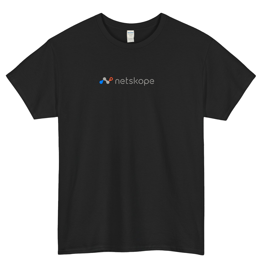 NETSKOPE LOGO short SLEEVE T SHIRT -P