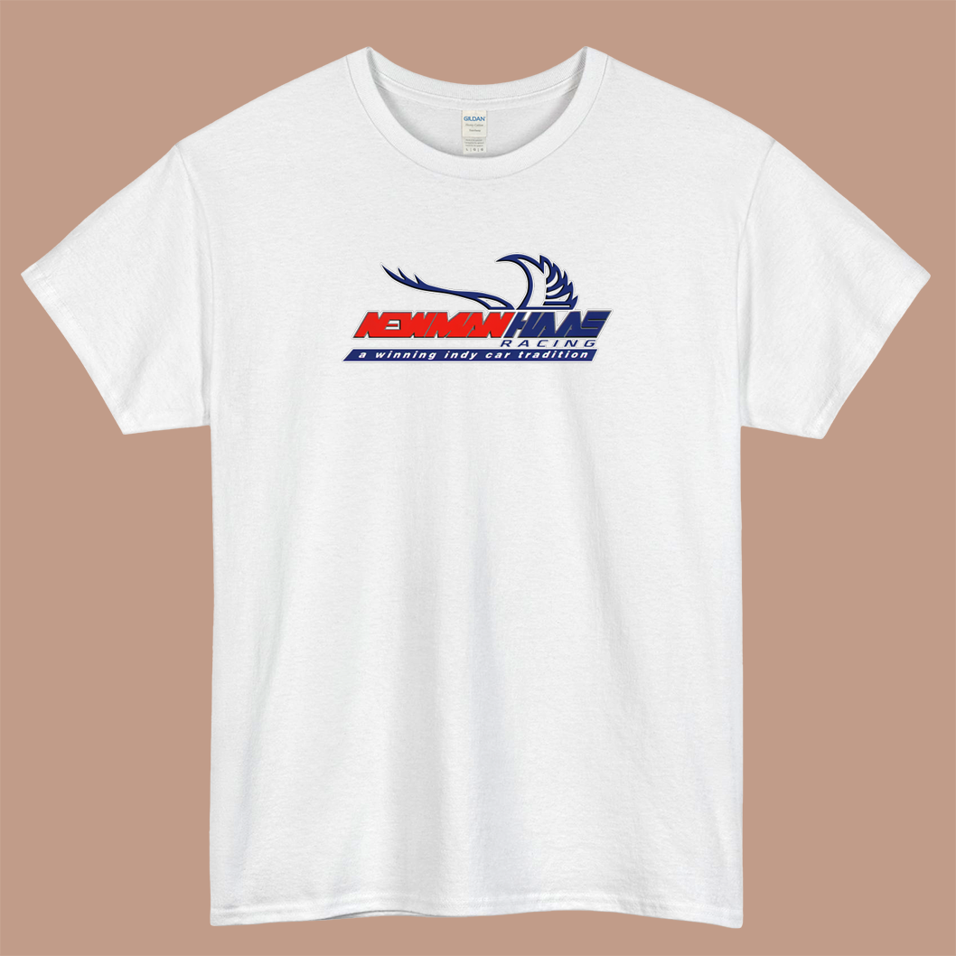 NEWMAN HAAS Racing Logo Mens Unisex Short Sleeve T-Shirt Size S-3XL - P