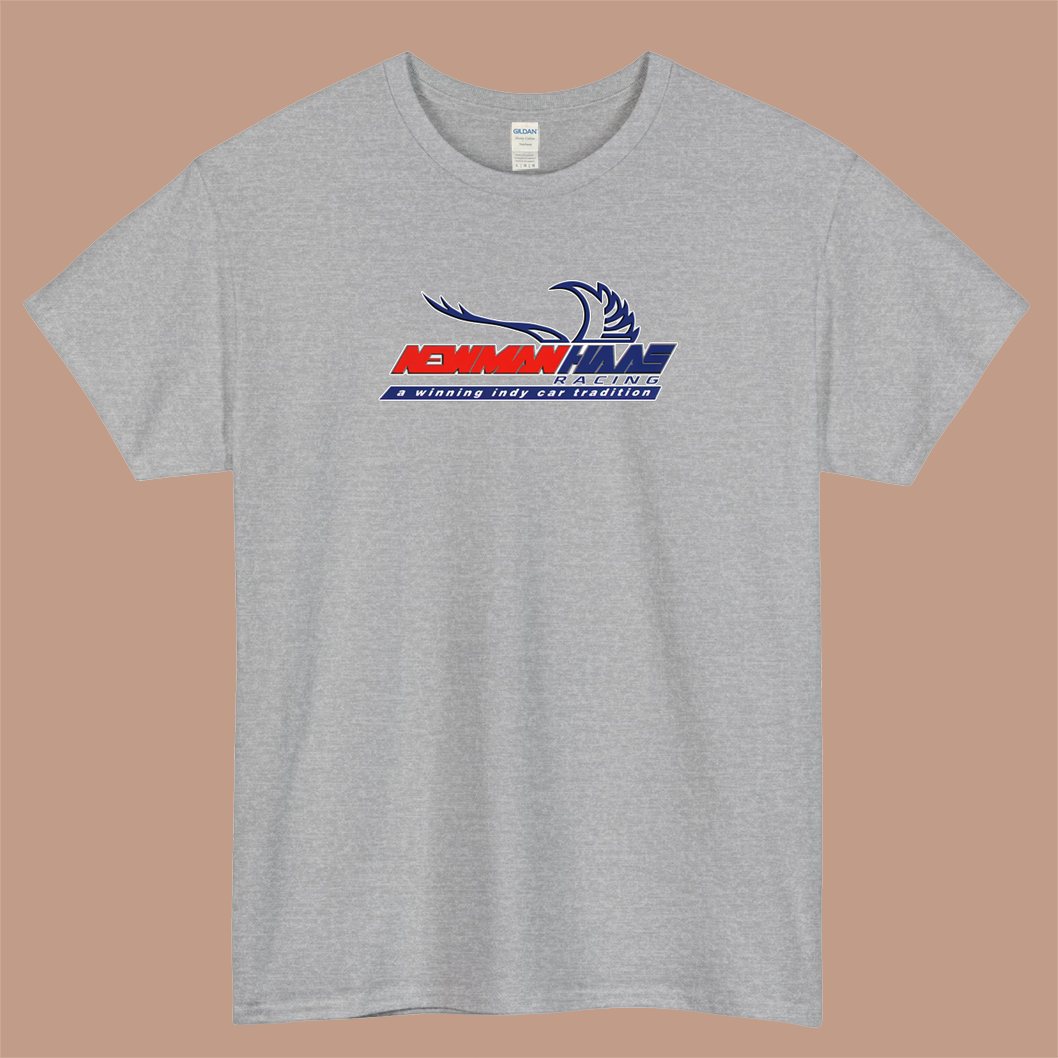 NEWMAN HAAS Racing Logo Mens Unisex Short Sleeve T-Shirt Size S-3XL - P