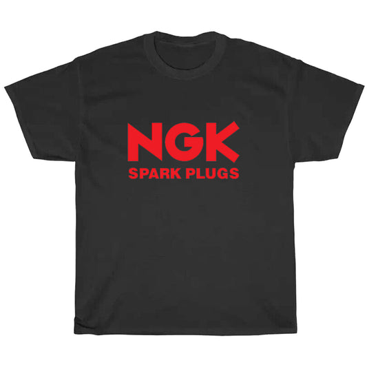 NGK Spark Plug Logo Men's Unisex T Shirt Size S to 3XL