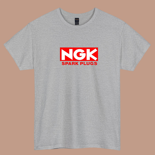 NGK Spark Plugs Logo short sleeve t shirt S-3XL -P