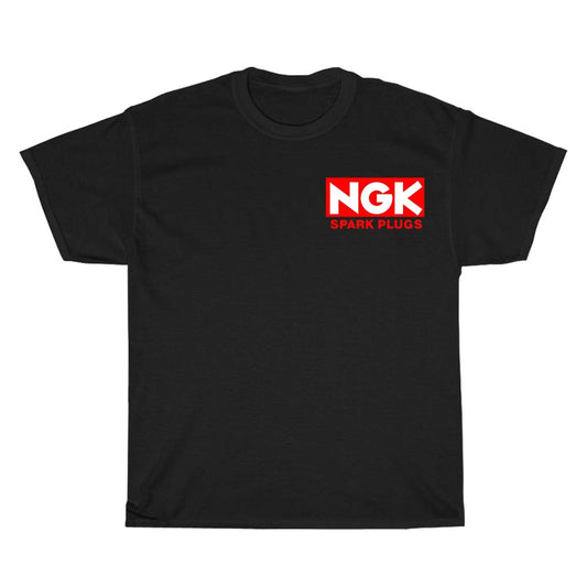 NGK Spark Plug Logo Men's Unisex T Shirt Size S to 3XL