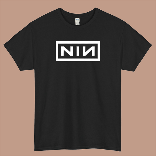 NIN Nine Inch Nails Logo Mens Unisex Short Sleeve T-Shirt Size S-3XL - P
