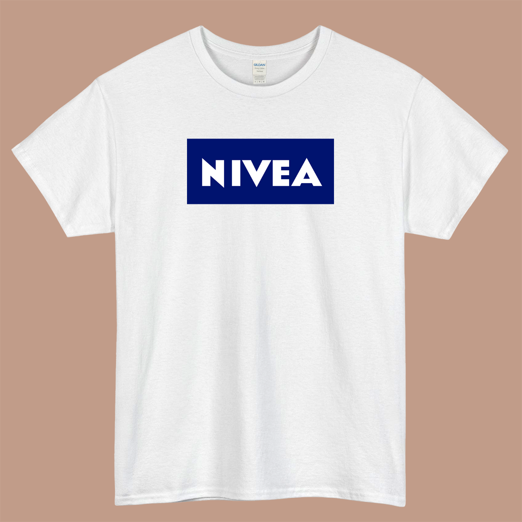 NIVEA Logo Mens Unisex Short Sleeve T-Shirt Size S-3XL