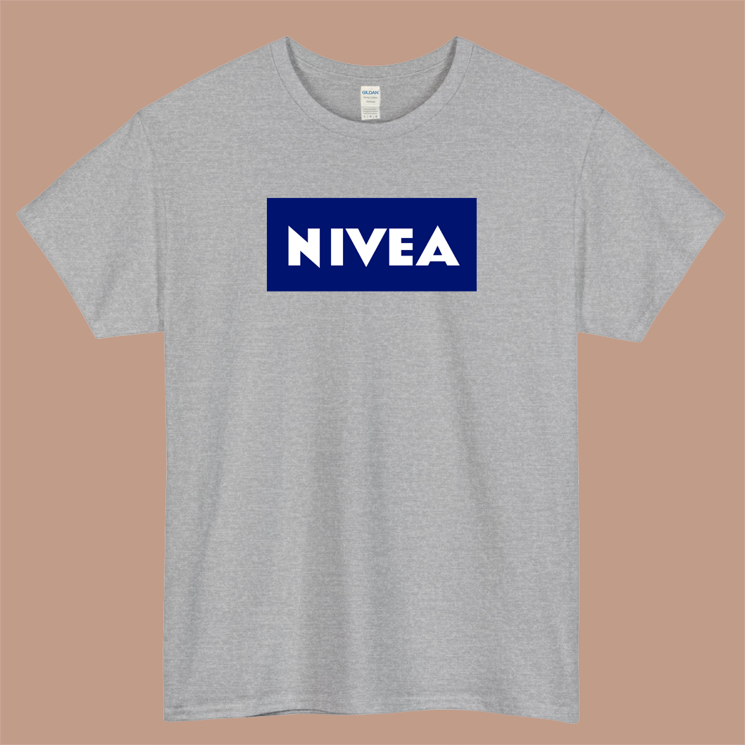 NIVEA Logo Mens Unisex Short Sleeve T-Shirt Size S-3XL