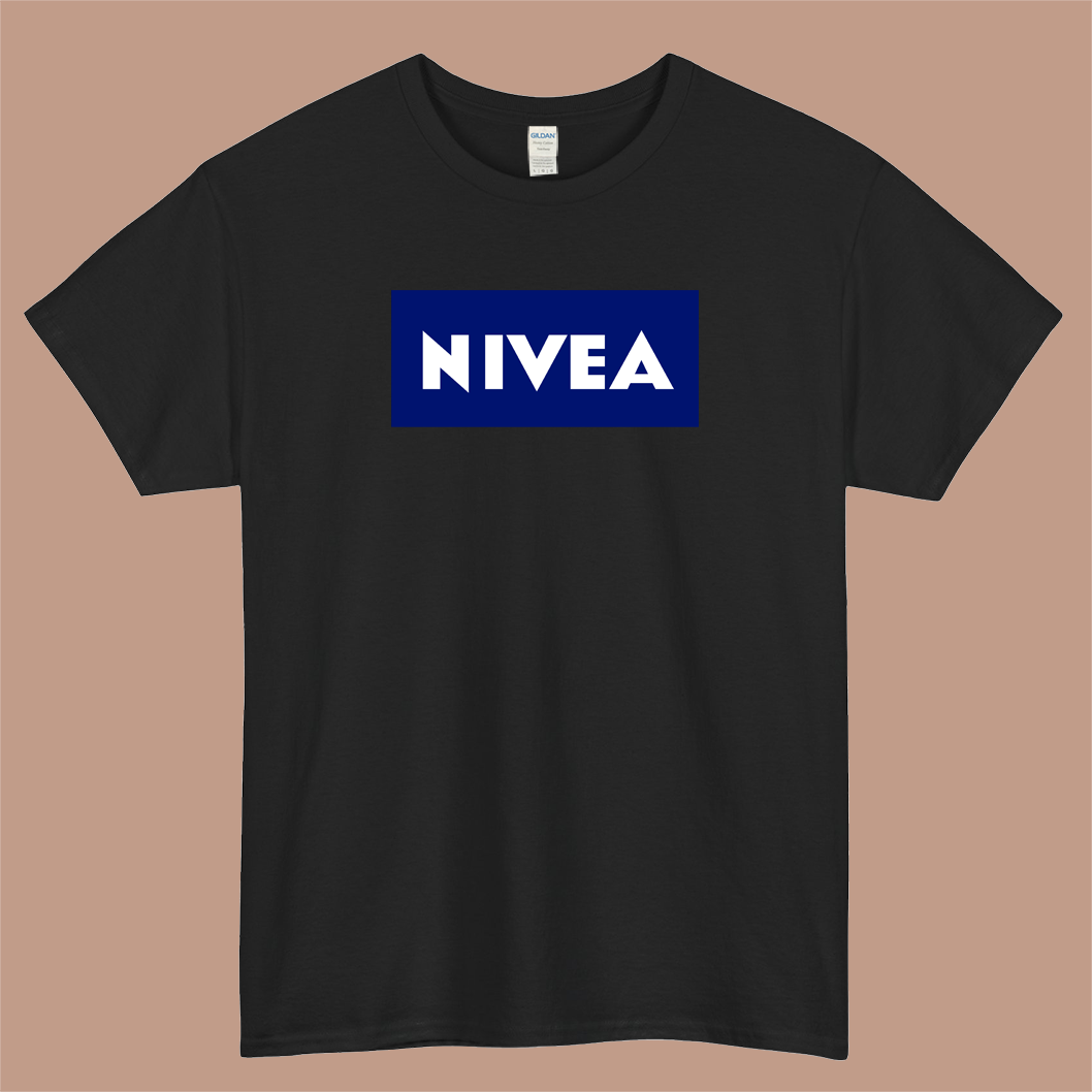 NIVEA Logo Mens Unisex Short Sleeve T-Shirt Size S-3XL