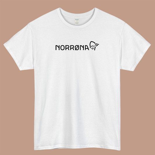 NORORRONA Logo Mens Unisex Short Sleeve T-Shirt Size S-3XL - P