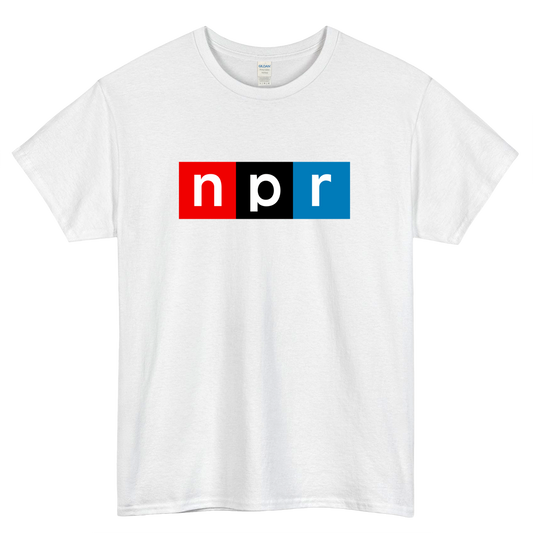 National public radio logo SHORT SLEEVE T SHIRT -P