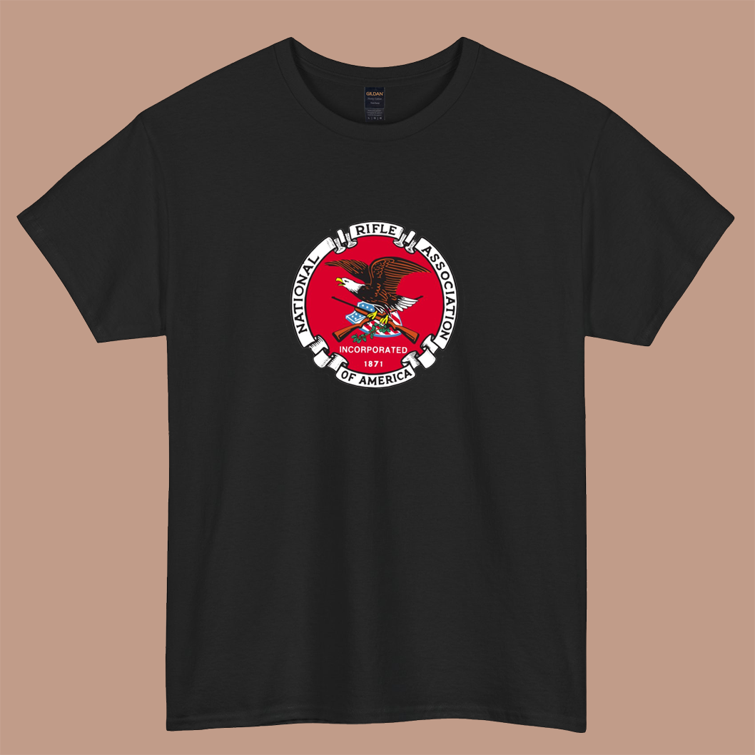NRA - National Rifle Association logo short sleeve t shirt S-3XL -P