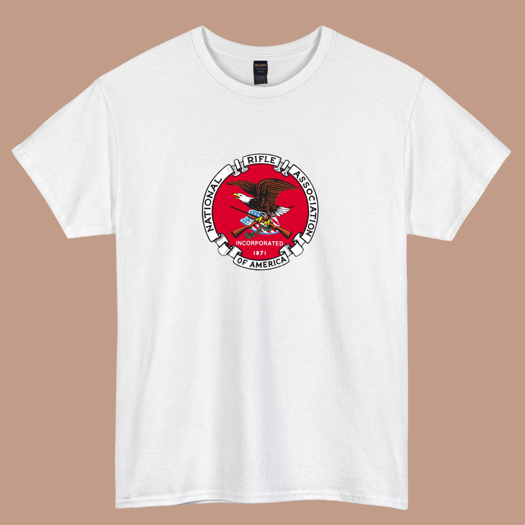 NRA - National Rifle Association logo short sleeve t shirt S-3XL -P