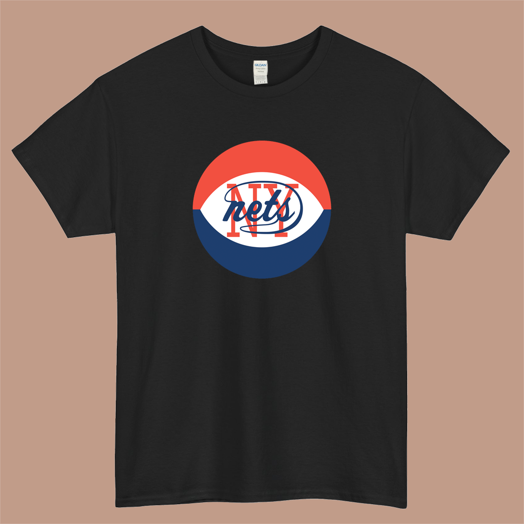 NY NETS Logo Mens Unisex Short Sleeve T-Shirt Size S-3XL