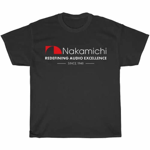 Nakamichi Audio System Logo Men's Unisex T Shirt Size S to 3XL