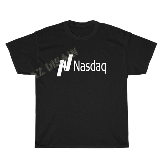 Nasdaq Logo Stock Market Investor Trader Logo Men's Unisex T Shirt Size S to 3XL