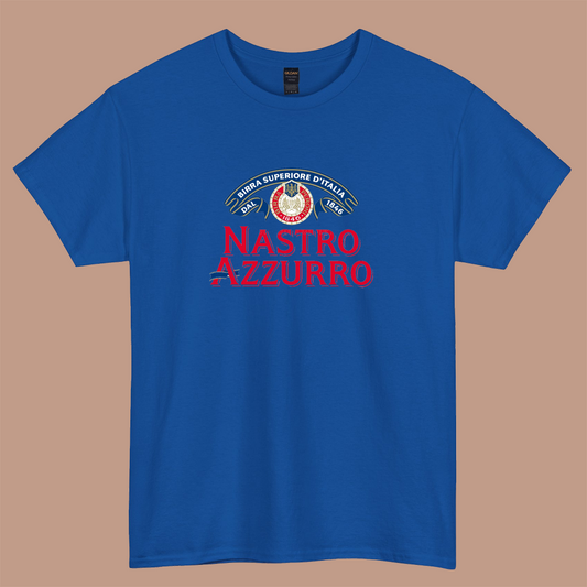 Nastro Azzurro Logo short sleeve t shirt S-3XL -P