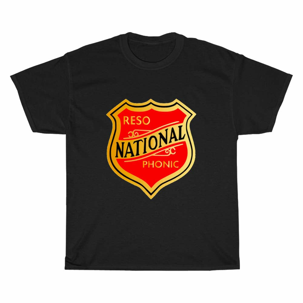 National Guitar logo Men's Unisex T Shirt Size S to 3XL
