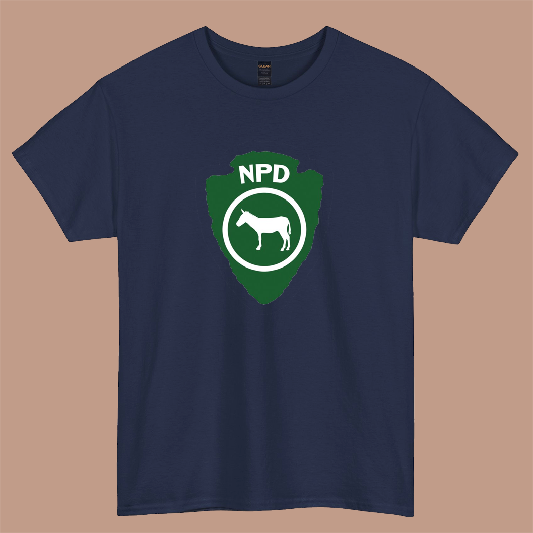 National Park Disservice LOGO short sleeve t shirt S-3XL -P