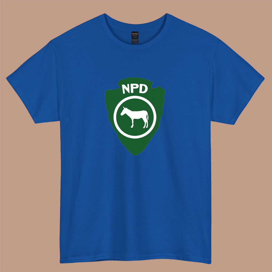 National Park Disservice LOGO short sleeve t shirt S-3XL -P