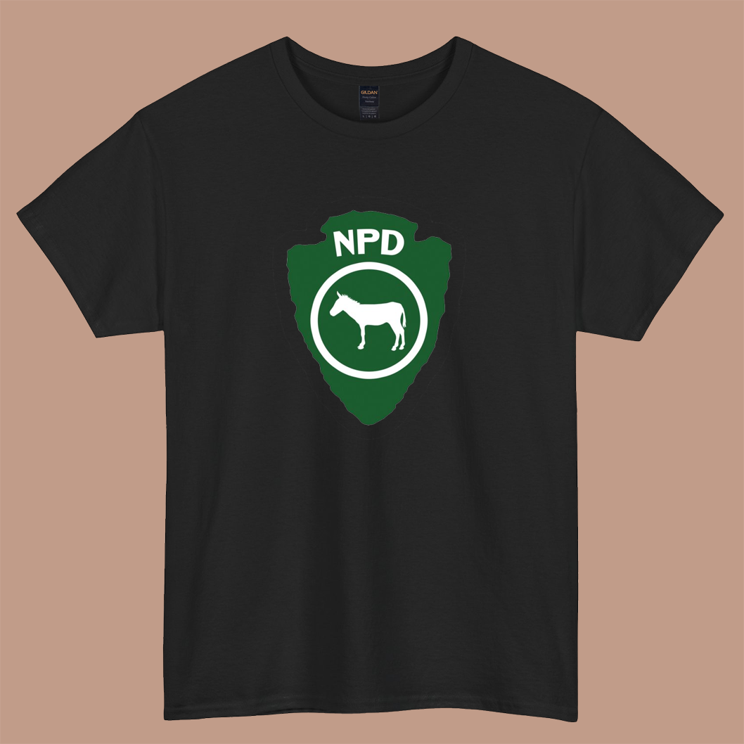 National Park Disservice LOGO short sleeve t shirt S-3XL -P